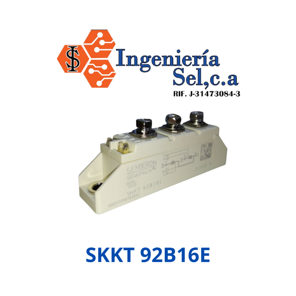 Módulo Potencia SKKT92-16E Módulo Semikron SKKT92/16E Nuevo | Para Electrónica De Potencia | Garantía De Calidad | 1 Pieza Sr20det Motor