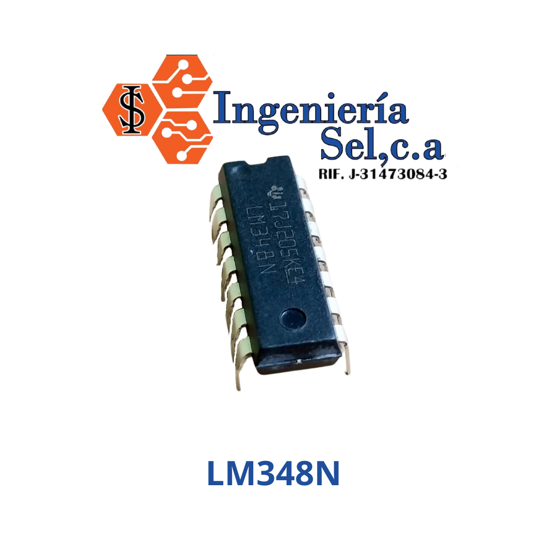 thumbnail interactive-video image 1 of Texas Instruments LM348N Quad Operational Amplifier – 5-Pack, New IC 1 of 5